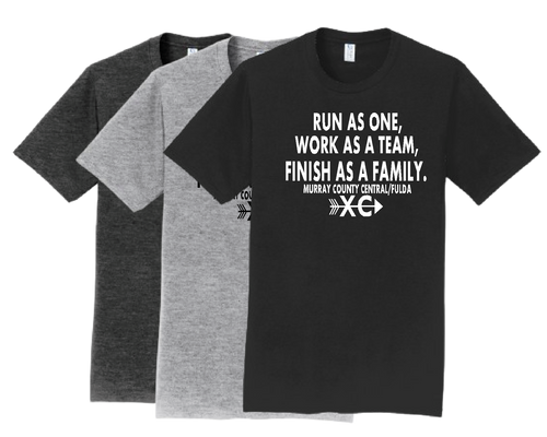 MCC/F CROSS COUNTRY  Team Family Slogan Tshirt