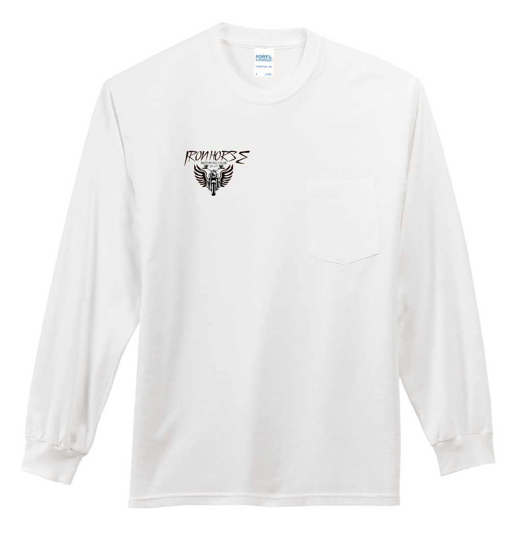 IHMC-Port & Company® Long Sleeve Pocketed Tee