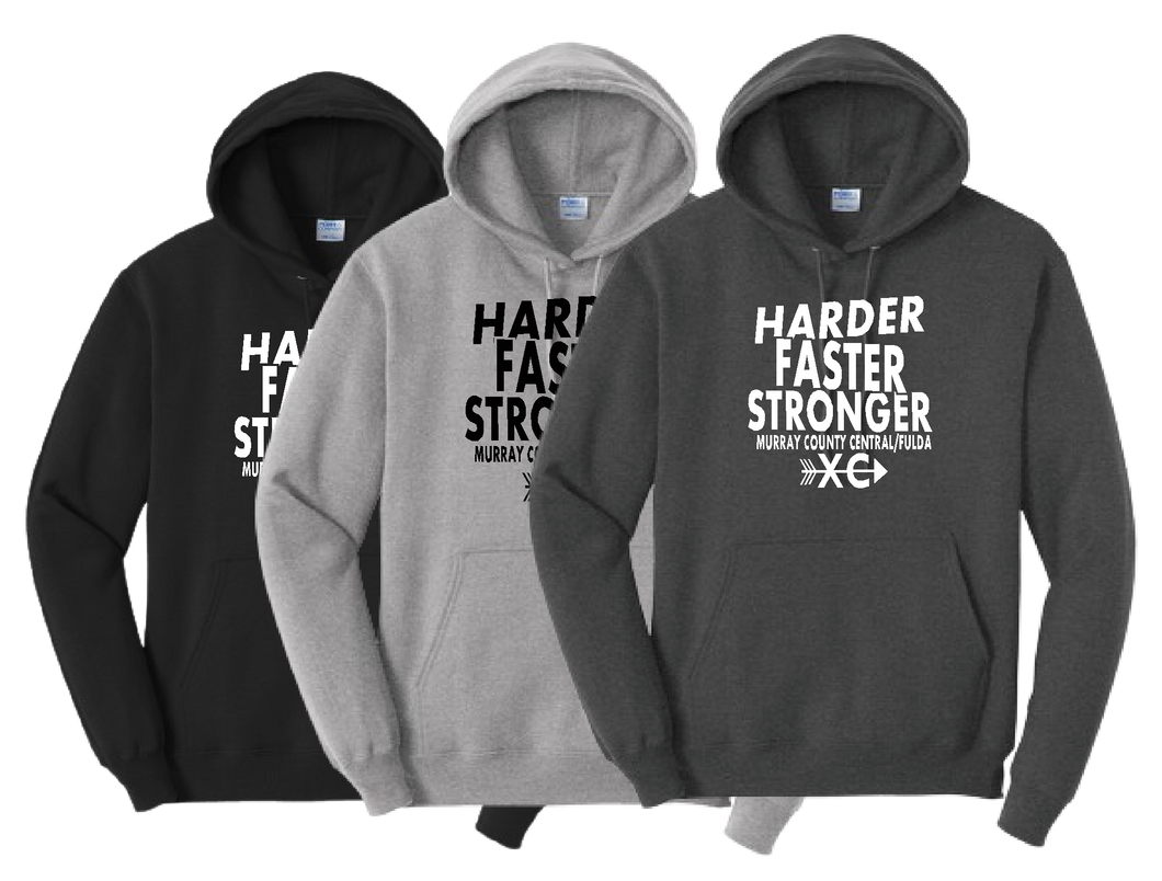 MCC/F CROSS COUNTRY Harder Faster Hooded Sweatshirt