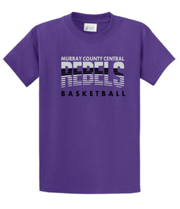 MCC Rebels Basketball Port & Company Essential Tee