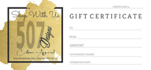 Load image into Gallery viewer, 507 Designs Gift Certificate