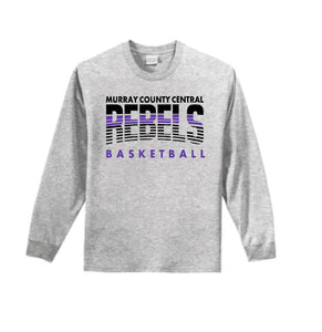 MCC Rebels Basketball Port & Company® - Long Sleeve Essential Tee