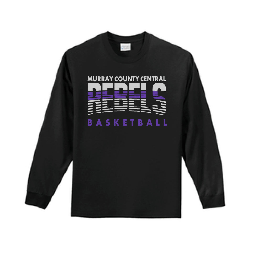 MCC Rebels Basketball Port & Company® - Long Sleeve Essential Tee