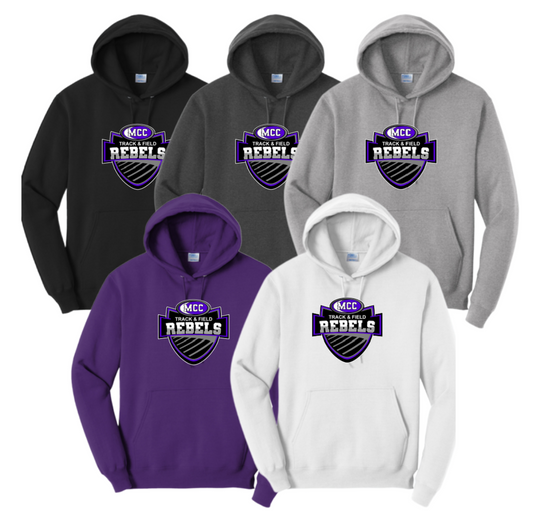 MCC 2023 Track & Field : Port & Company® Core Fleece Pullover Hooded Sweatshirt