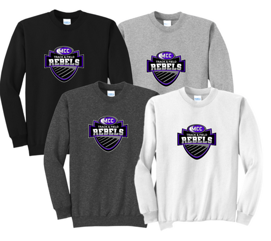 MCC 2023 Track & Field : Port & Company® Core Fleece Crewneck Sweatshirt