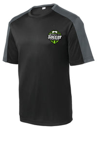 MURRAY COUNTY SOCCER UNITED BLACK COMPETITOR TEE