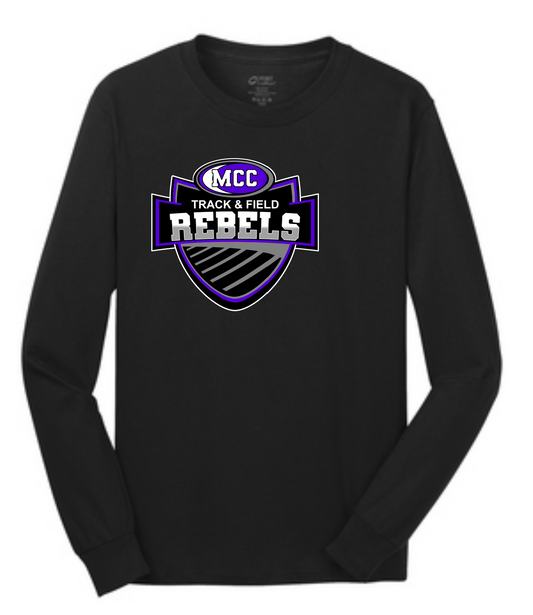 MCC 2023 Track & Field : Port & Company® Long Sleeve Core Cotton Tee