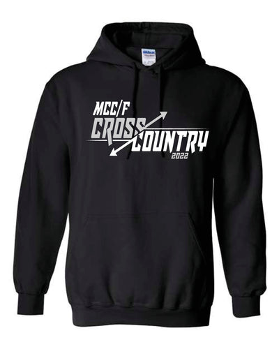 MCC-F Cross Country 2022 Black  Hooded Sweatshirt