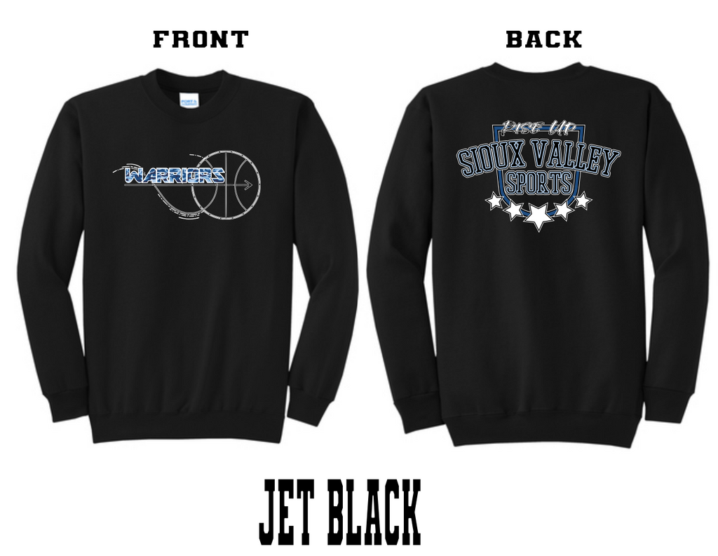SVS Warrior Baseball : Port & Company® Core Fleece Crewneck Sweatshirt