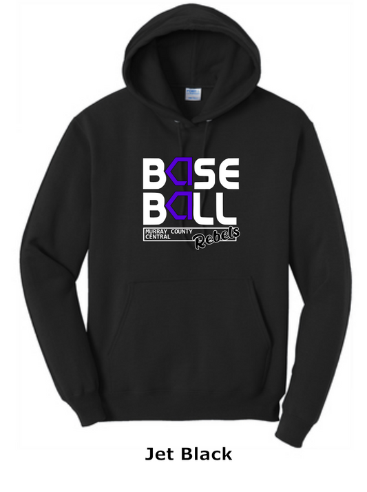 MCC 2023 Baseball : Port & Company® Core Fleece Pullover Hooded Sweatshirt