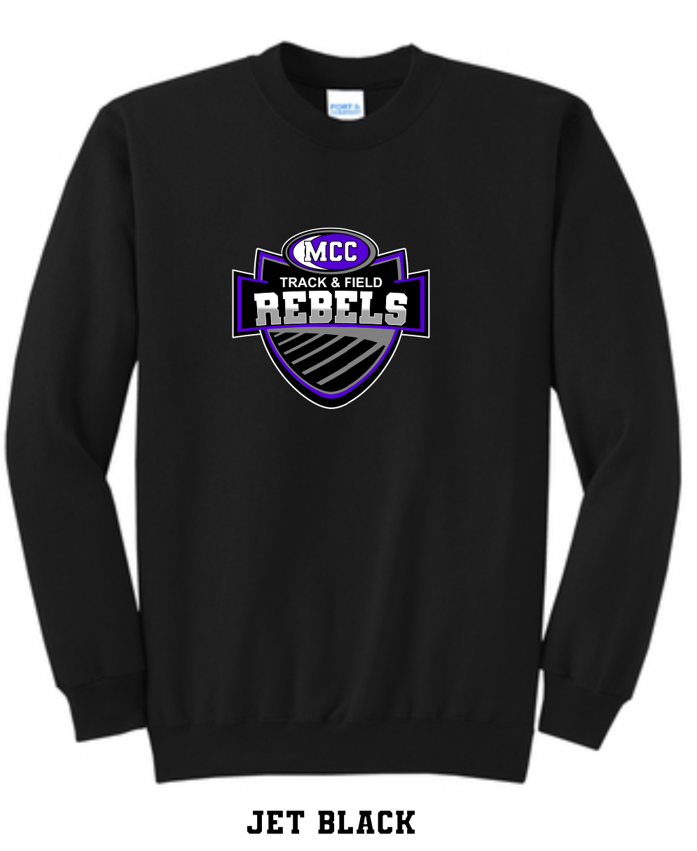 MCC 2023 Track & Field : Port & Company® Core Fleece Crewneck Sweatshirt