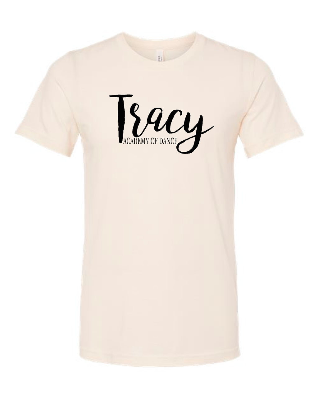 Tracy Academy of Dance Bella Canvas Tshirt - Natural