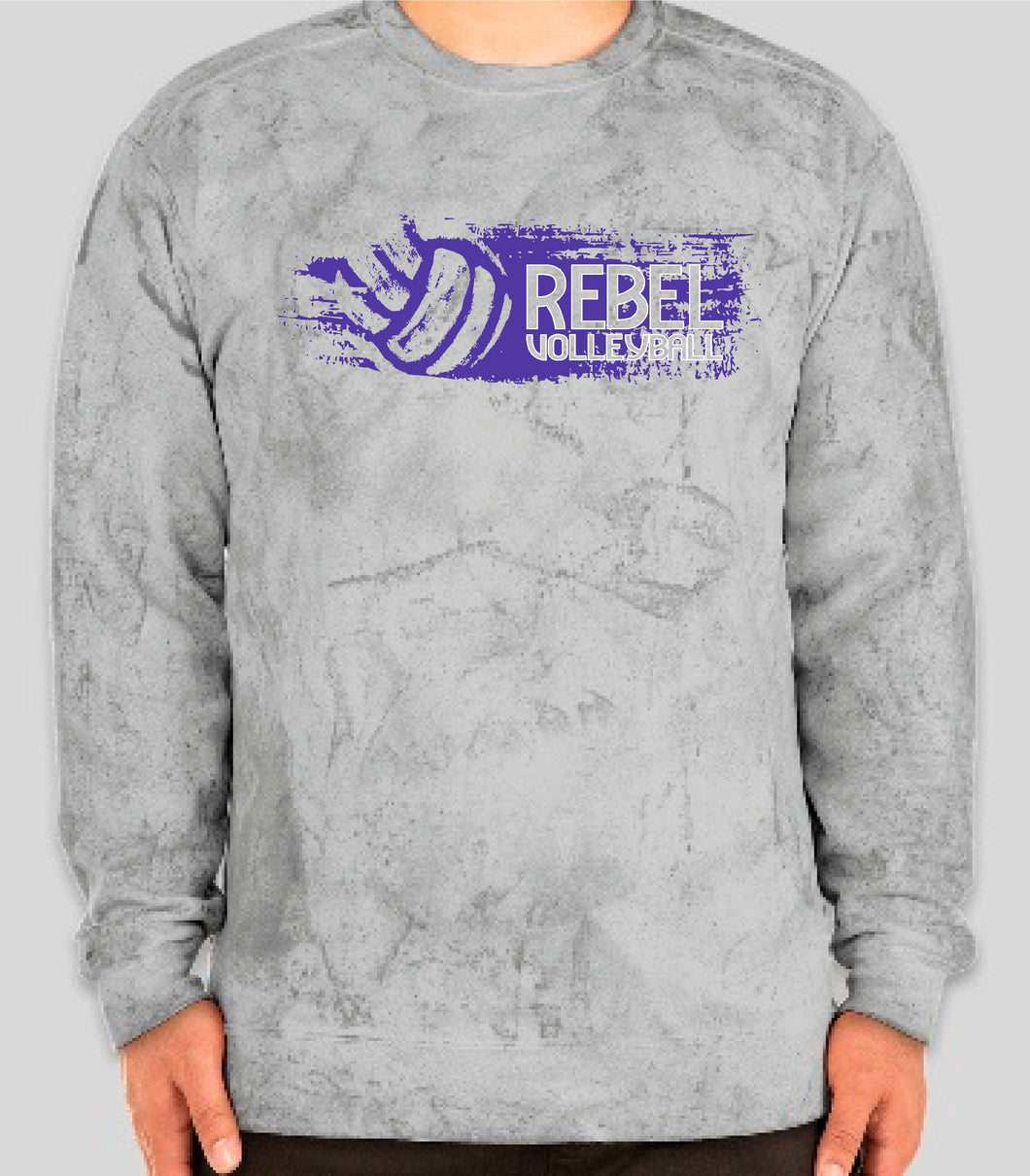 MCC Rebels General Comfort Colors - Colorblast Crewneck Sweatshirt