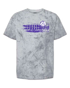 MCC Rebels Volleyball Comfort Colors - Colorblast Heavyweight T-Shirt