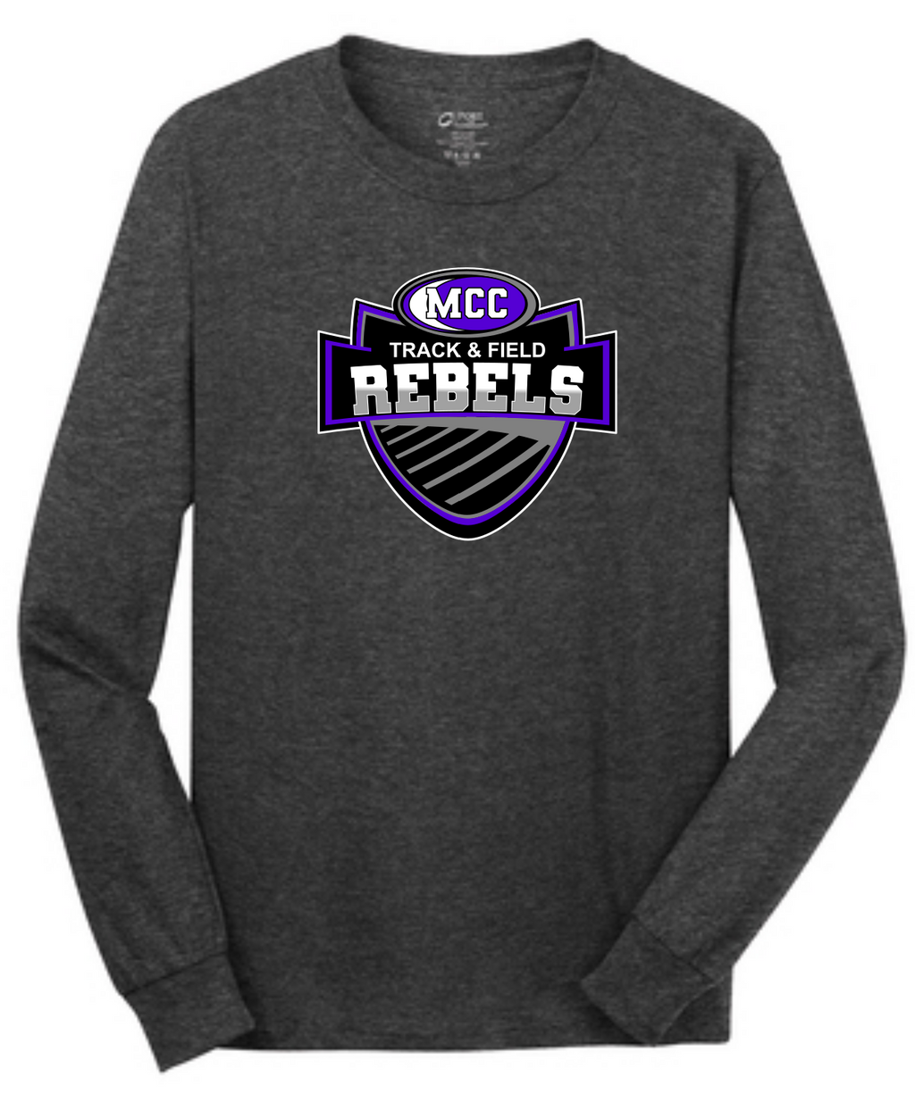 MCC 2023 Track & Field : Port & Company® Long Sleeve Core Cotton Tee