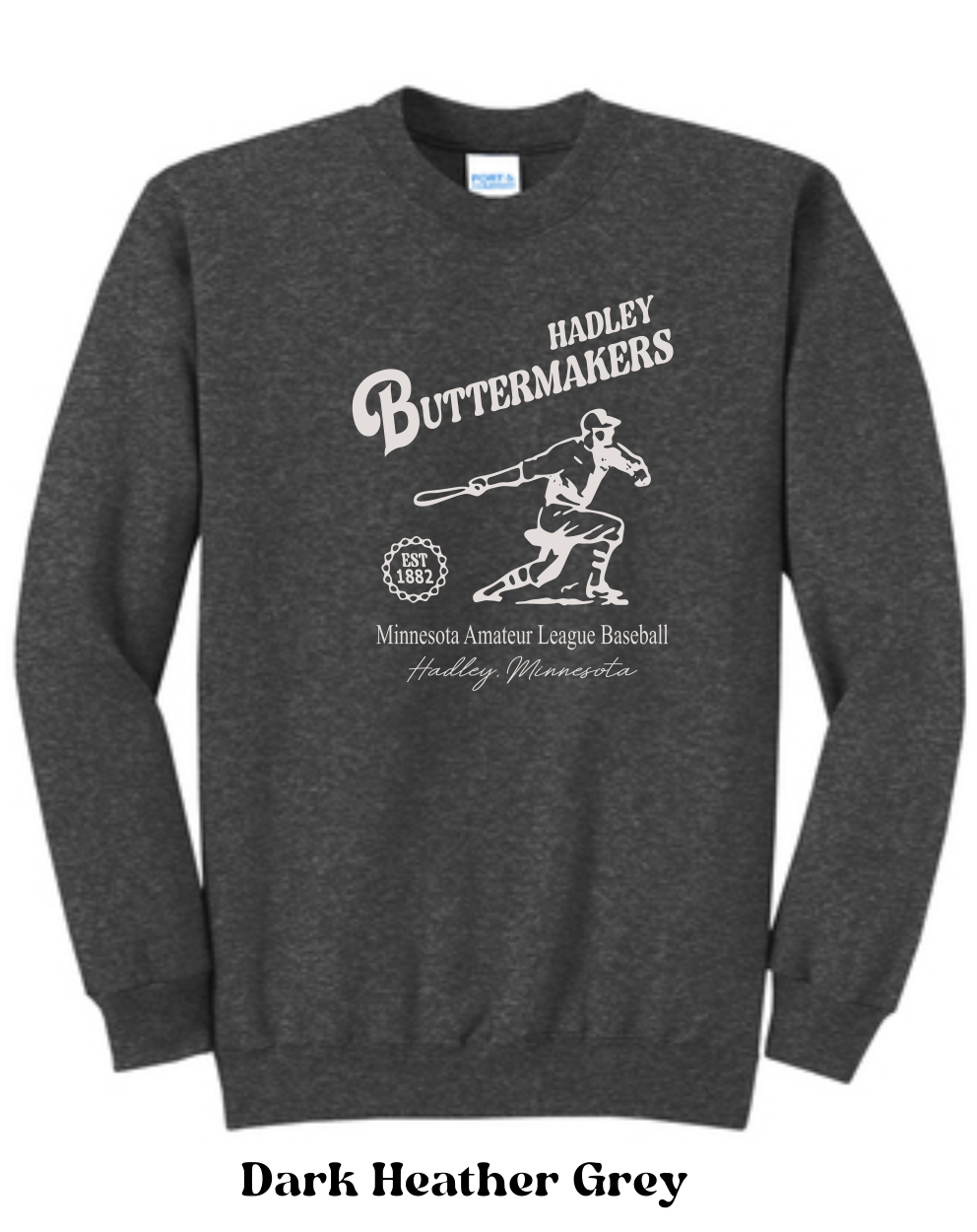 Hadley Buttermakers 2023: Port & Company® Core Fleece Crewneck Sweatshirt