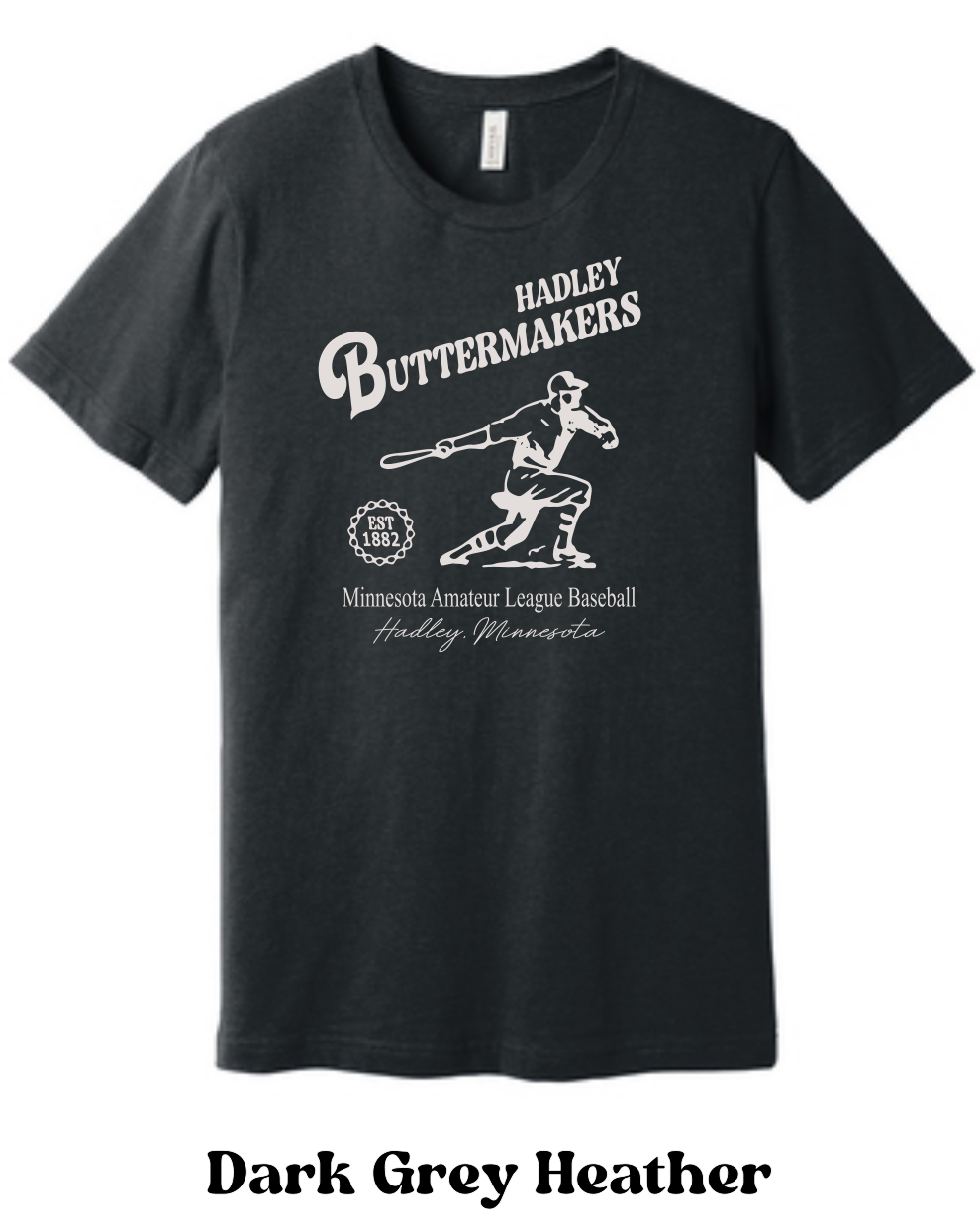 Hadley Buttermakers 2023: BELLA+CANVAS ® Unisex Heather CVC Short Sleeve Tee