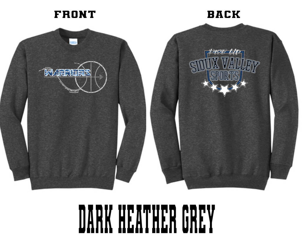 SVS Warrior Baseball : Port & Company® Core Fleece Crewneck Sweatshirt