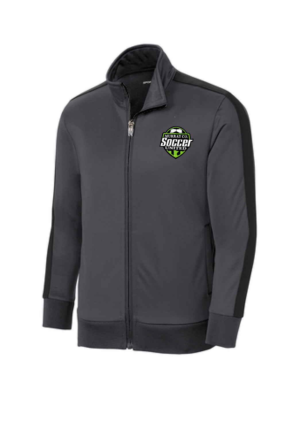 MURRAY COUNTY SOCCER UNITED GREY TRACK JACKET