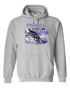 MCC Rebels Track & Field Gildan Sweatshirt - Grey
