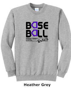 MCC 2023 Baseball : Port & Company® Core Fleece Crewneck Sweatshirt