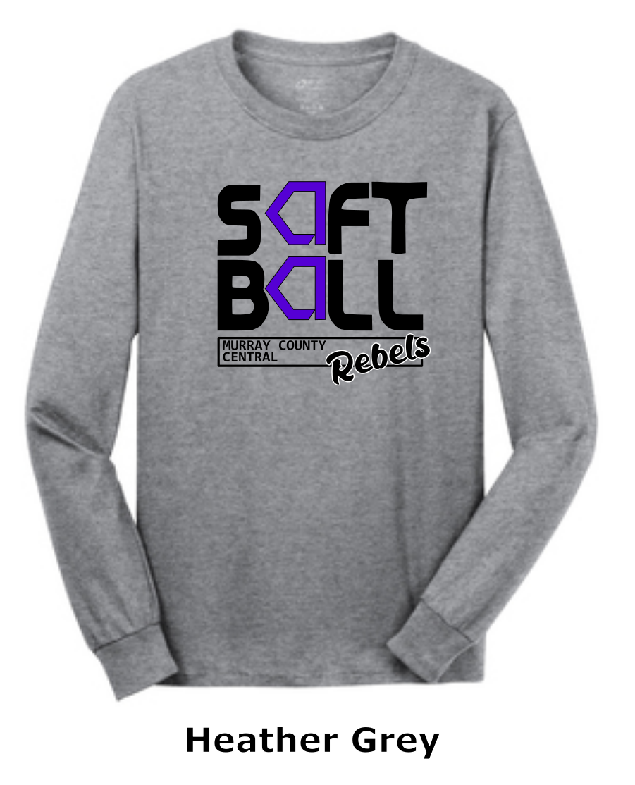 MCC 2023 Softball : Port & Company® Long Sleeve Core Cotton Tee