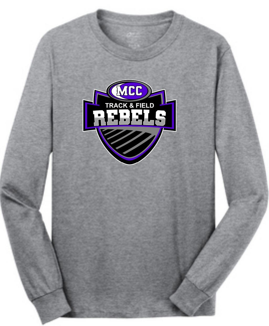 MCC 2023 Track & Field : Port & Company® Long Sleeve Core Cotton Tee