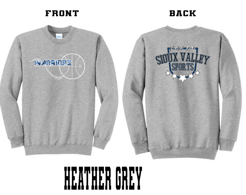 SVS Warrior Baseball : Port & Company® Core Fleece Crewneck Sweatshirt