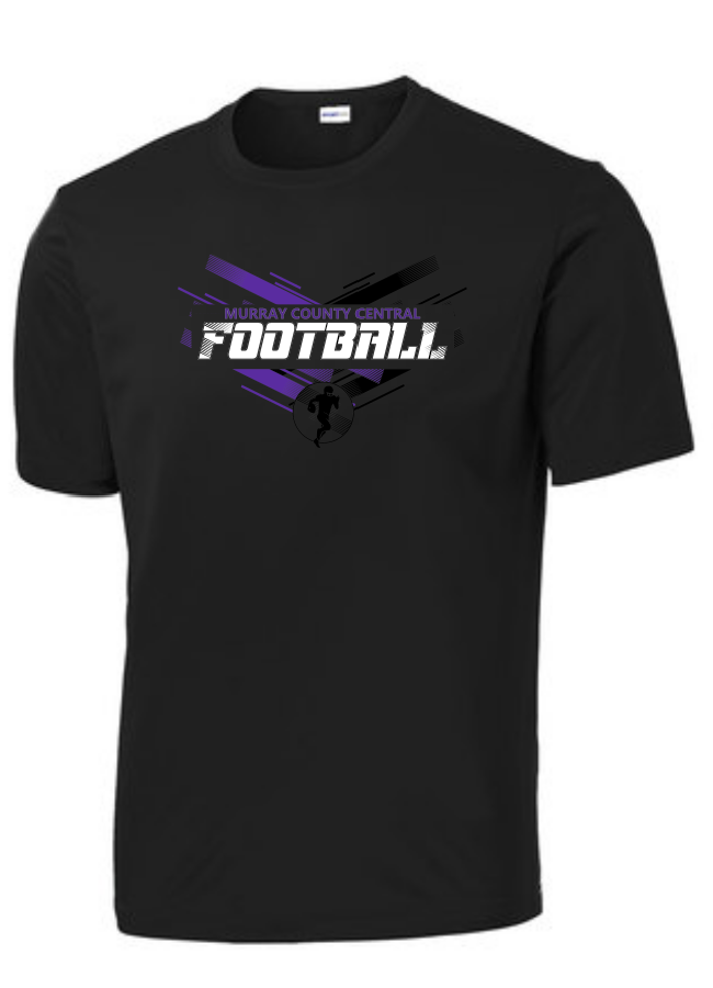 MCC Football : SportTek TShirt - Unisex Black
