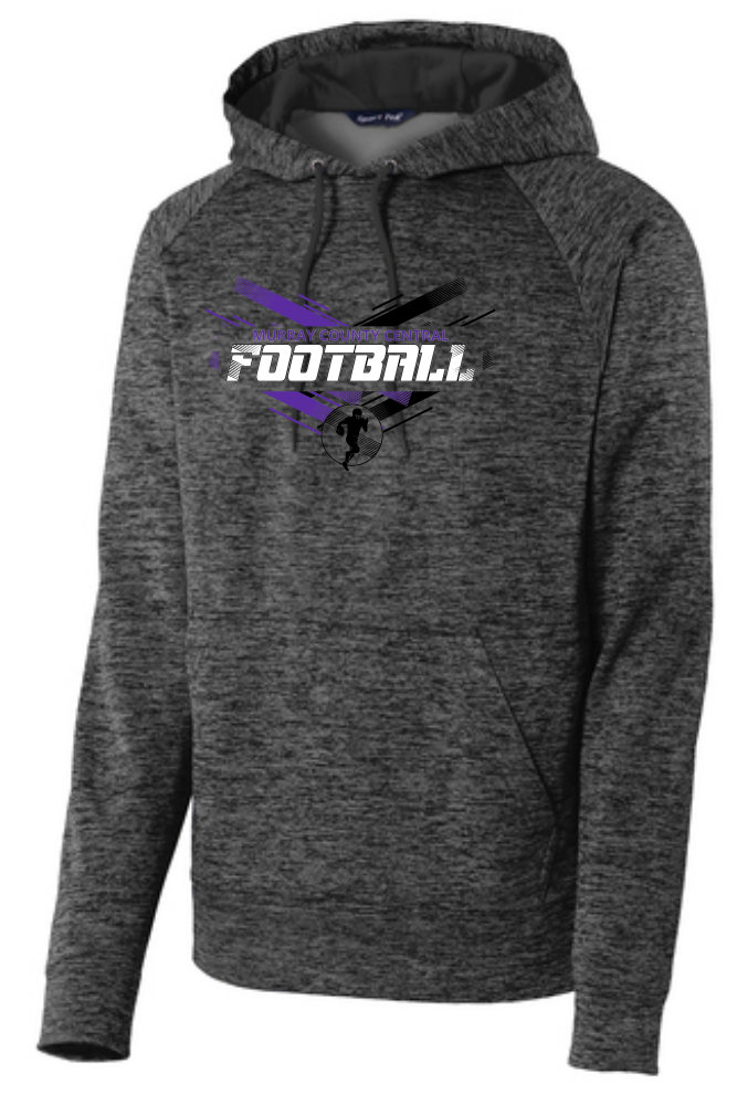 MCC Football 2022 : SportTek Electric Heather Sweatshirt - Unisex Grey