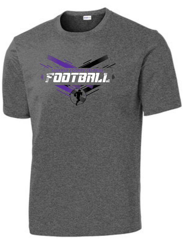 MCC 2022 Football : SportTek TShirt - Unisex Heather Grey