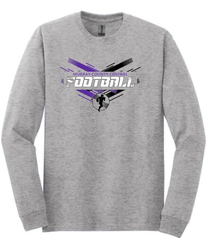 MCC Football 2022 : Gildan Long Sleeve Shirt - Unisex Grey