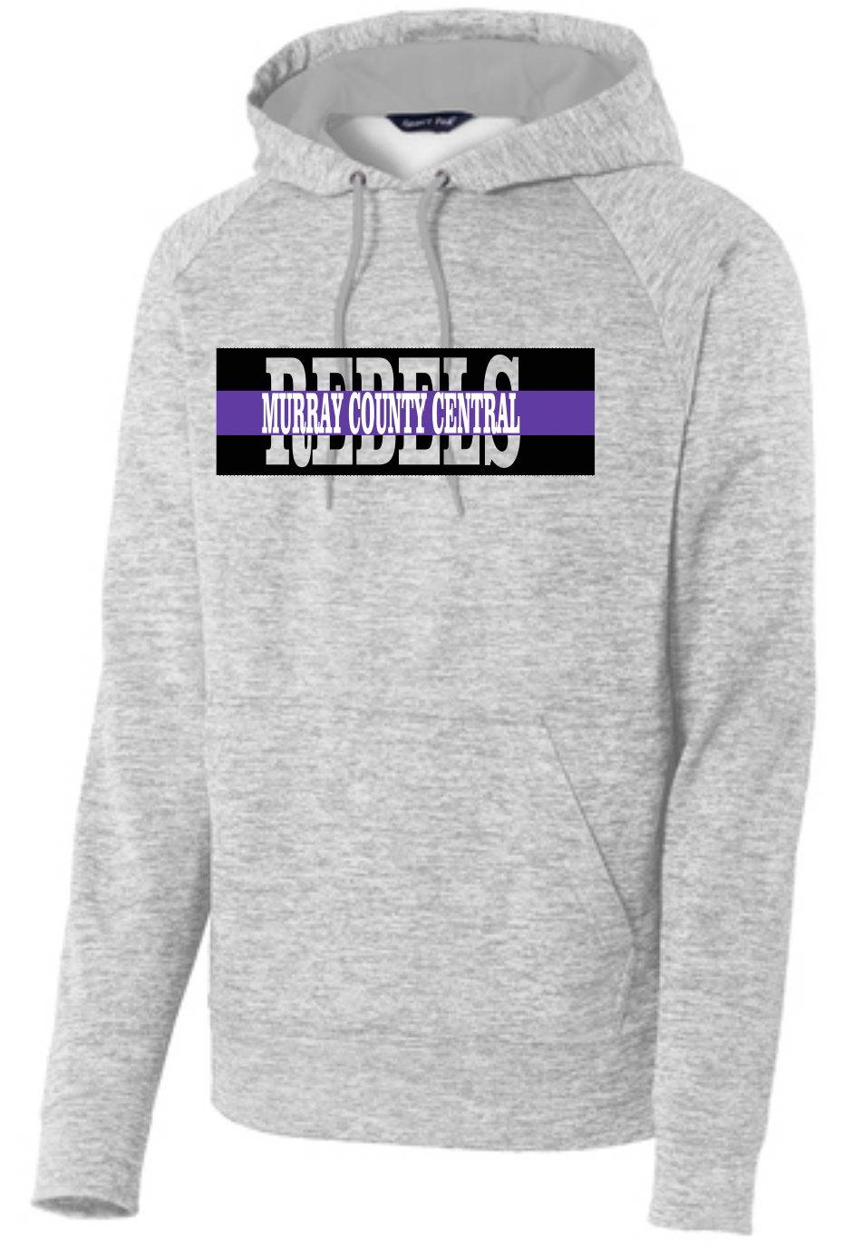MCC Rebels 2022 : SportTek Electric Heather Sweatshirt - Unisex White