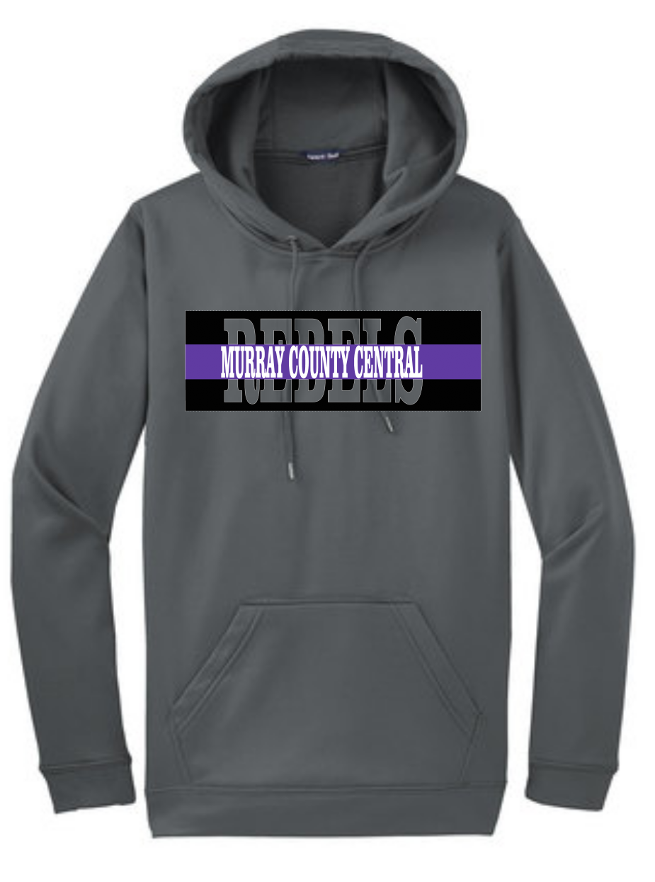 MCC Rebels 2022 : Sport-Tek Hooded Sweatshirt - Unisex Grey