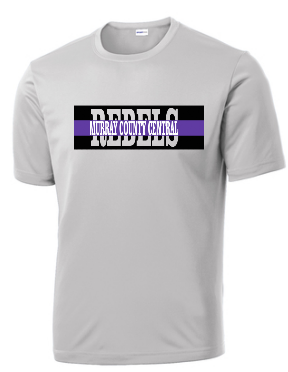 MCC Rebels : SportTek TShirt - Unisex Grey