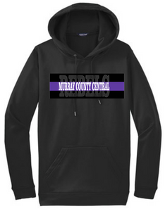 MCC Rebels 2022 : Sport-Tek Hooded Sweatshirt - Unisex Black