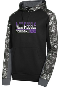 MCC Volleyball 2022 : SportTek Mineral Sweatshirt - Unisex Black