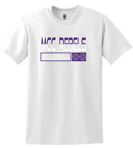MCC Volleyball 2022 : Gildan T-Shirt - Unisex White