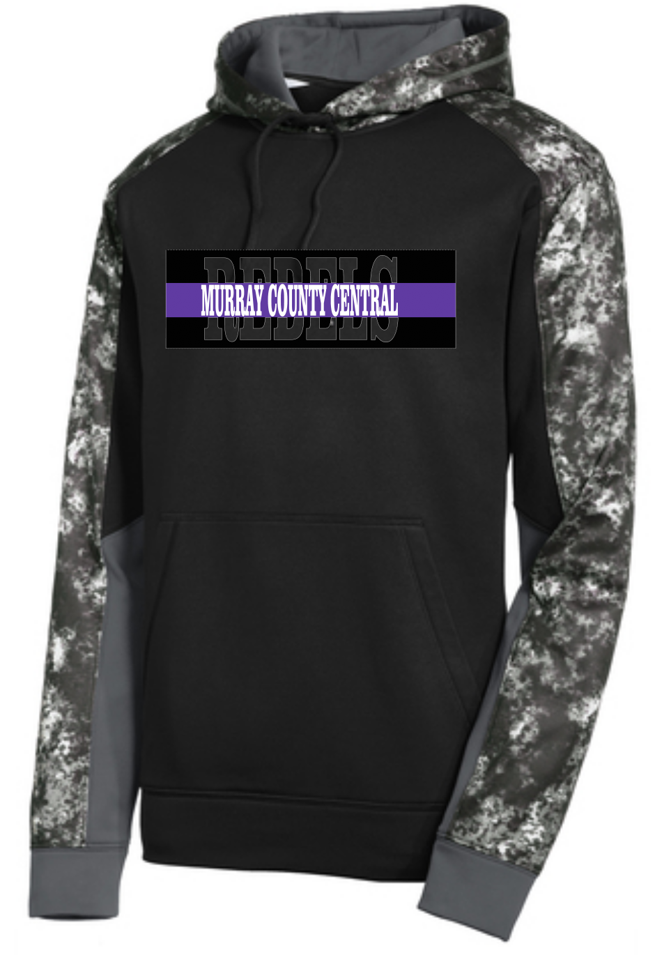 MCC Rebels 2022 : SportTek Mineral Sweatshirt - Unisex Black