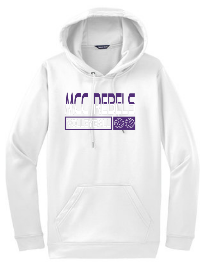 MCC General 2022 : Sport-Tek Hooded Sweatshirt - Unisex White