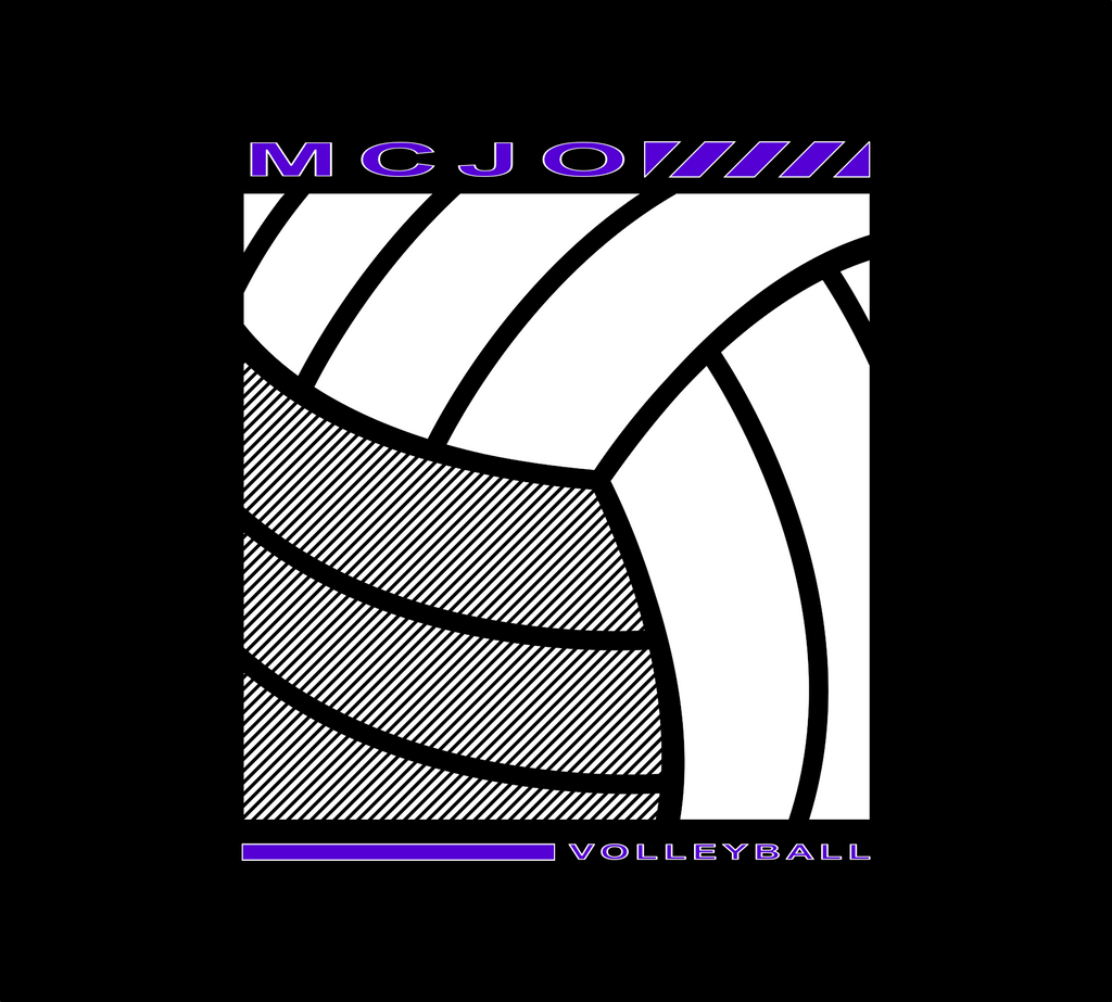 MCJO 2023 Volleyball Port & Company® Core Fleece Pullover Hooded Sweatshirt