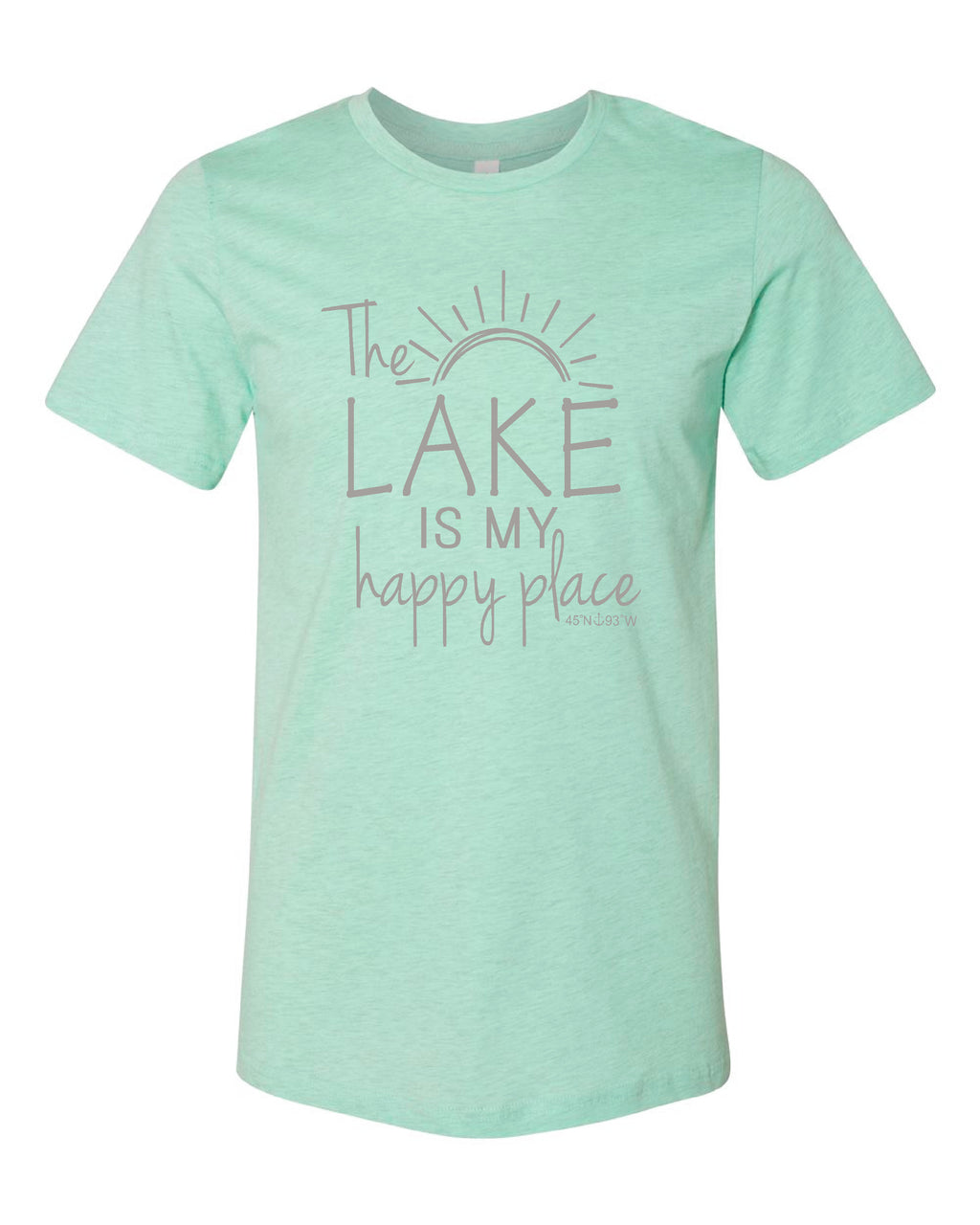 Lake Sarah or Lake Shetek Bella Canvas Prism Tees- Multiple Colors! Happy Place