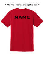 Load image into Gallery viewer, WWG Football : Option 1 - Gildan T-Shirt - Unisex Red