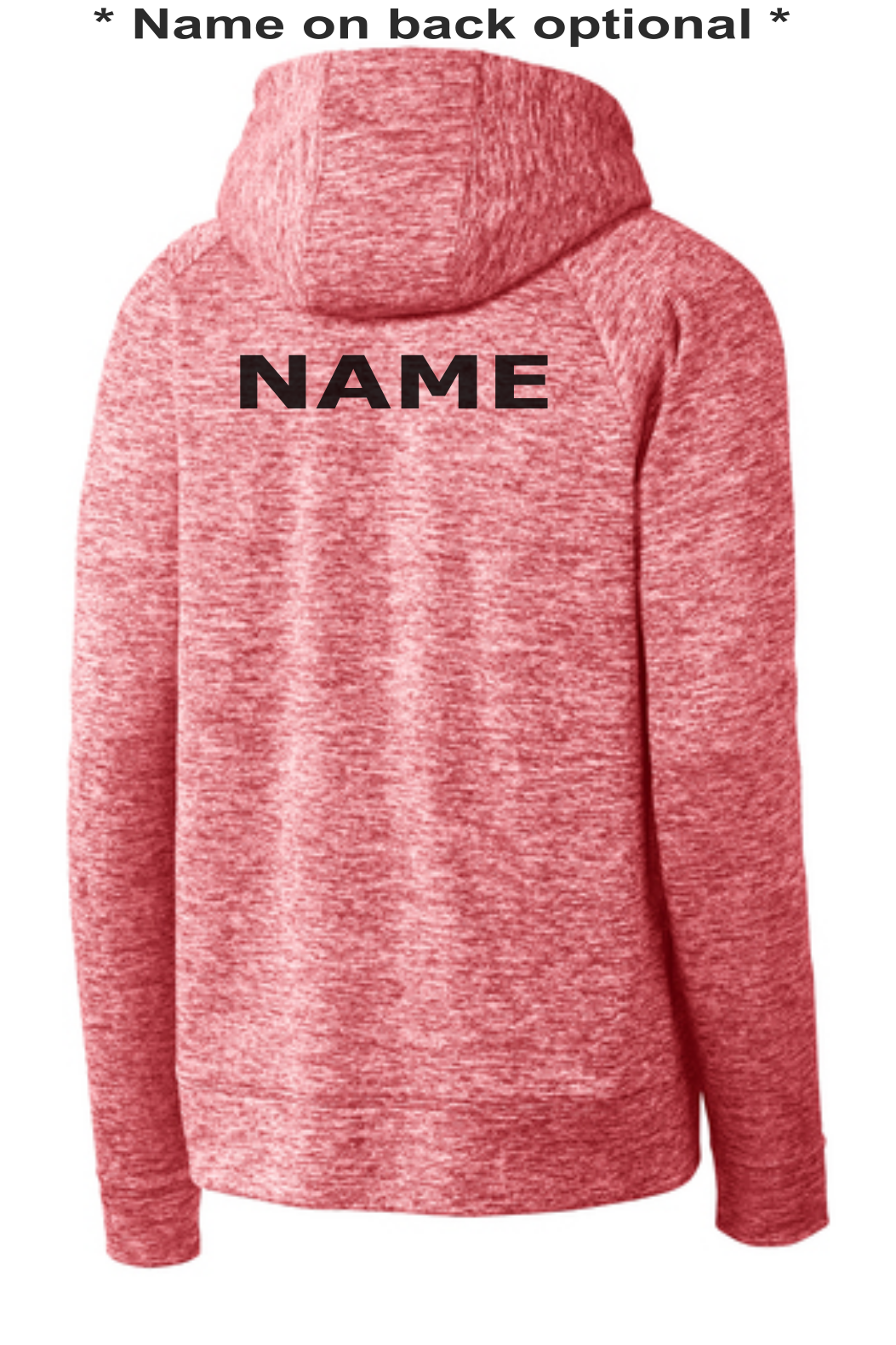WWG Football : Football Option 2 - SportTek Electric Heather Sweatshirt - Unisex Red