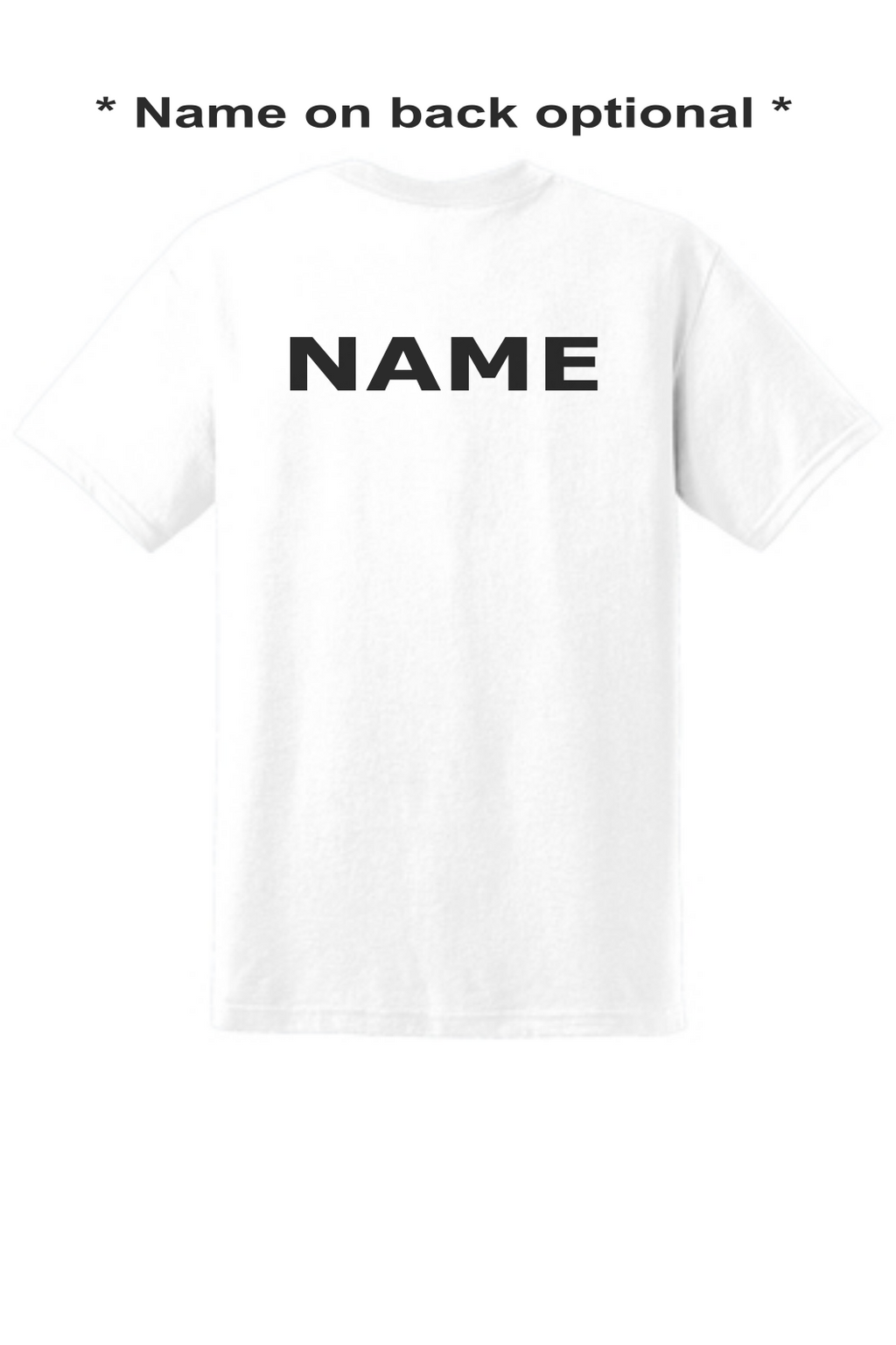 WWG Football : Option 2 - Gildan T-Shirt - Unisex White