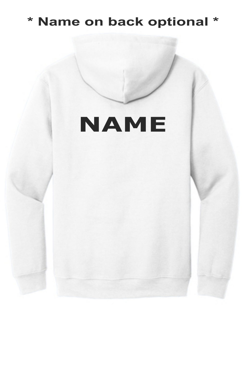 WWG Football : Option 1 - Gildan Hoodie - Unisex White
