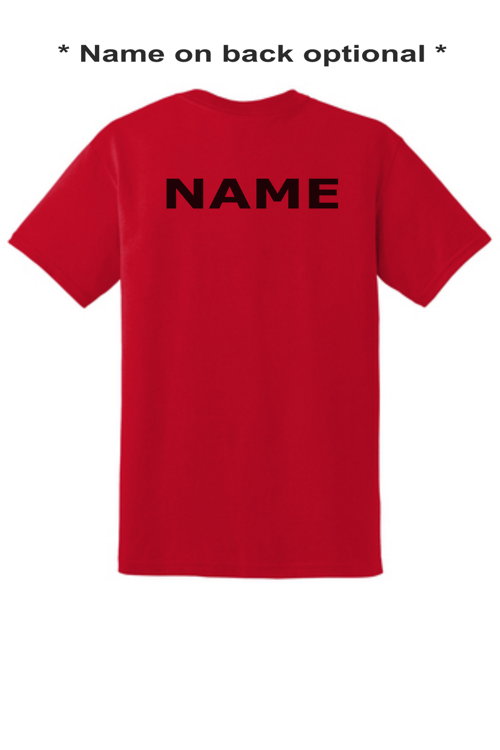 WWG Football : Option 2 - Gildan T-Shirt - Unisex Red