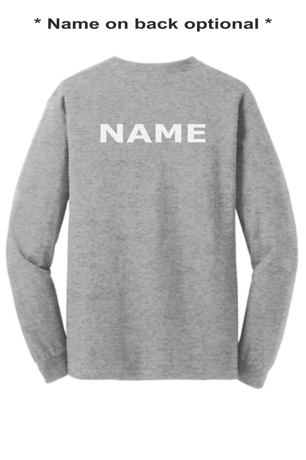 WWG Volleyball : Gildan Long Sleeve Shirt - Unisex Grey