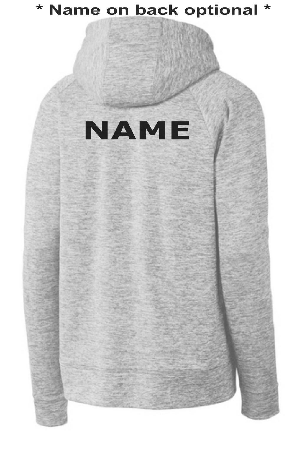 WWG Football : Football Option 1 - SportTek Electric Heather Sweatshirt - Unisex White