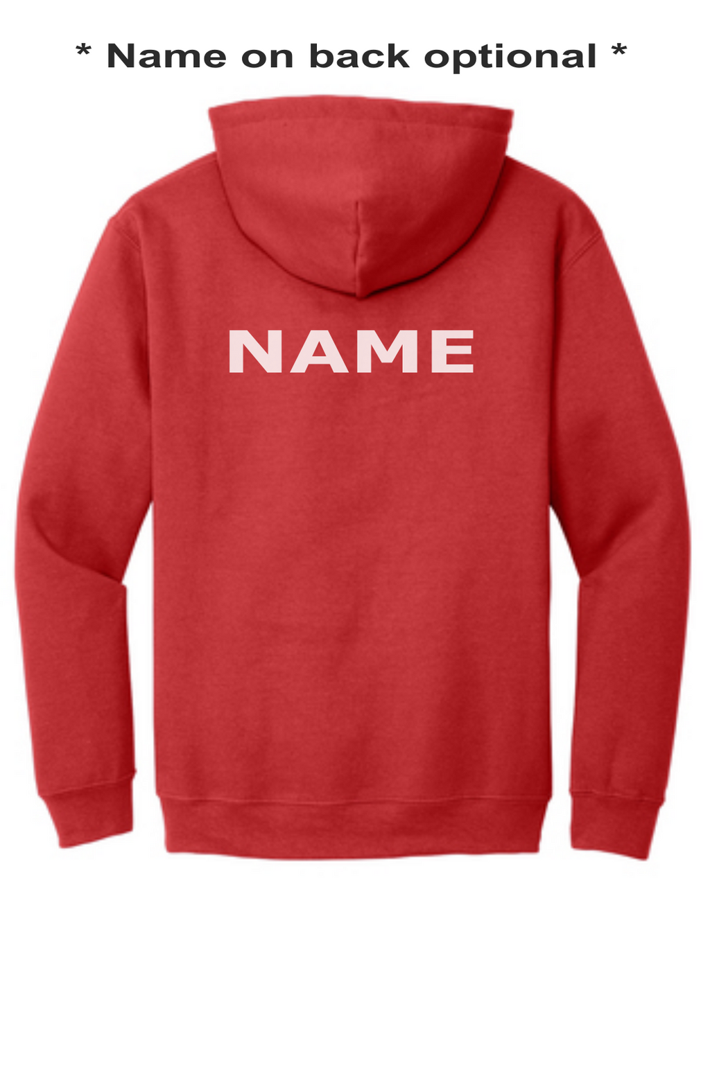 WWG Football : Option 1 - Gildan Hoodie - Unisex Red